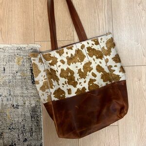 Brave Leather Tote - Made in Canada
